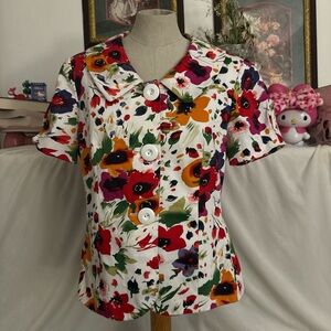 Floral blouse